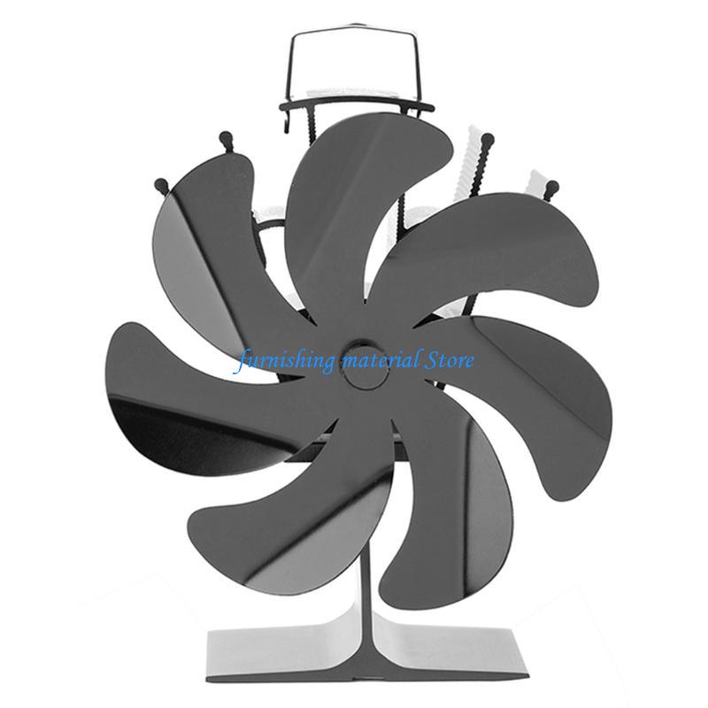 Y5GD 7 Wood-burning Real Fireplace Fan Stove Fan Efficient