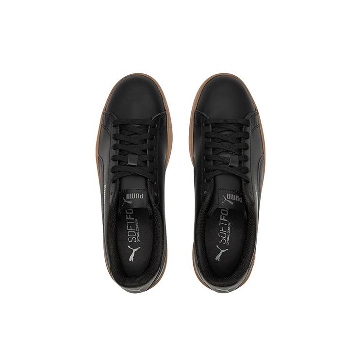 PUMA Smash V2 Low Black/Brown Men's 365215-12