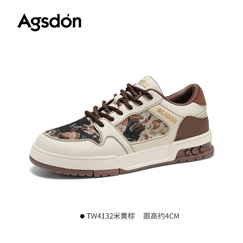 

Augustine 2025 new breathable board shoes men s sports shoes spring men s casual shoes high-end trendy shoes 44