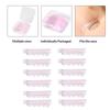 12 buc/6 mărimi Tampoane pentru Lifting de Gene, Tije Jelly pentru Lifting de Gene, Tampoane Silicon Autoadezive, Scut pentru Lifting de Gene C-Curl, Utilizare DIY Acasă