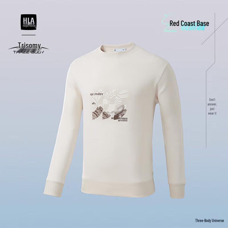

HLA Men s Three-Body Red Coast Base Print Sweatshirt L