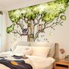 Hand-Painted Tree House Wall Sticker Self-Adhesive Decals Home Decoration