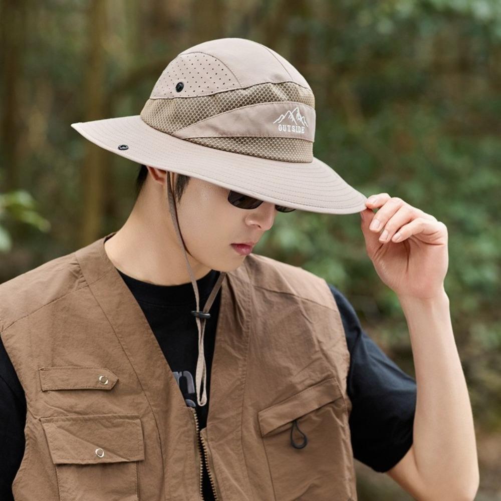 Anti-UV Bucket Hat Anti-Sun Beach Hat New Fisherman Hat Women