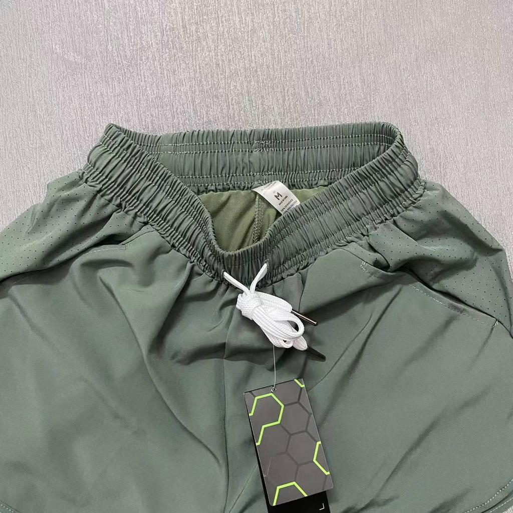 Women's Quick-Dry Mid-Waist Lined Running Shorts—Summer Breathable Anti-Exposure Sports Wear