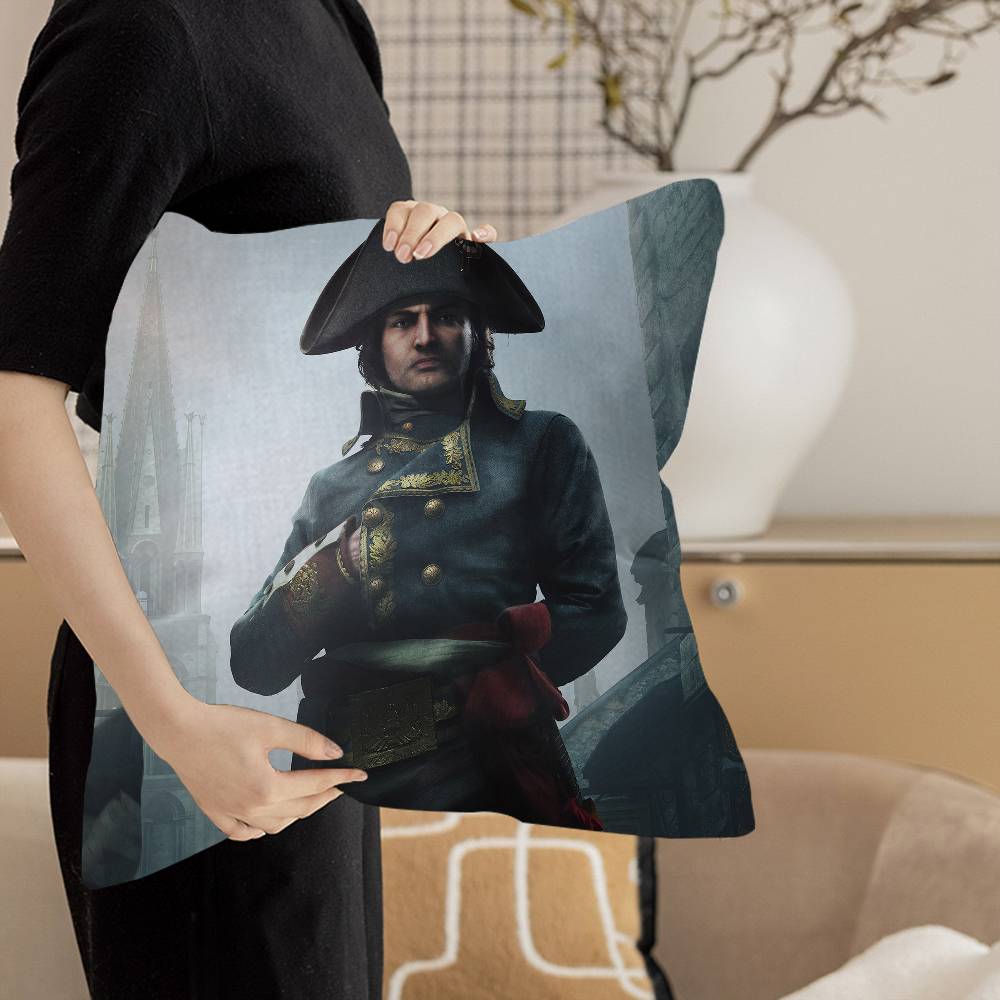 Napoleon Bonaparte kunst Kussen Cadeau Huis Kantoor Decoratie Slaapkamer Bank Auto Kussenhoes hoes x