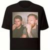 New TShirt Showcasing A Funny Design of Khabib and Conor It Comes In Black with A Crew Neck Short Sleeves This Playful Design
