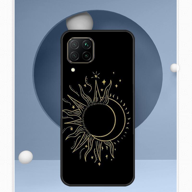 Sun Moon For Huawei Nova 12s 12i 11i 8i Y91 Y60 Y70 Y72 Y90 Y61 9 10 SE P20 P40 Lite P30 P60 Pro Case