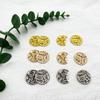 Metal Disc Buckle, Chinese Style Clothes Buttons, All Kinds Of Large And Full Child Buckles, Collar Buckles, Hanfu Cheongsam Buckles, Semi-Round.