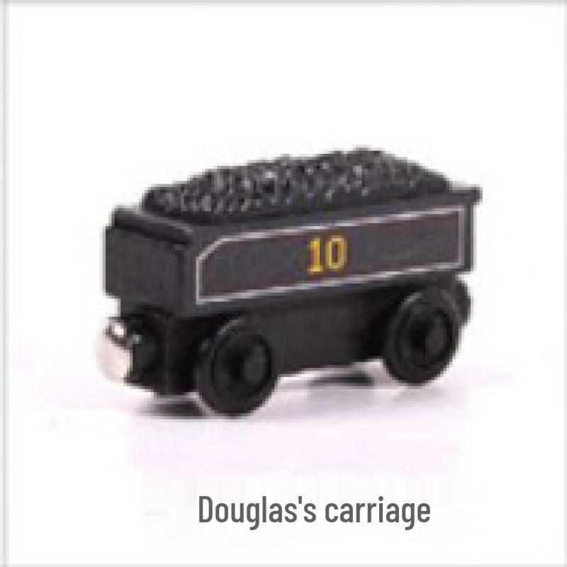 Magnetic Thomas the Tank Engine Wooden Train Set with Cake Party Decorations