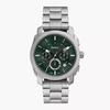 Men's Green Fashion Watch - Stainless Steel Bracelet, Quartz, Office & Daily Wear FS6079