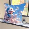 1PC Cute cartoon Doraemon Pillow Case Square  Bedroom Sofa Leisure Comfort Cushion Car Home Decoration
