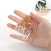 1/5Pcs Transparent Mini Glass Bottle Cork Diy Decoration Exquisite Drifting Wishing Message Cute Jars Containers Gifts 2Ml