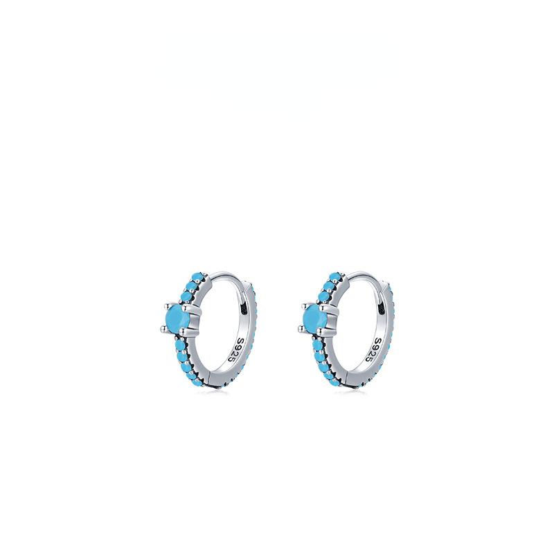 Tancise 925 Sterling Silver Zircon Earrings Drop Earrings For Women Wedding Party Gifts