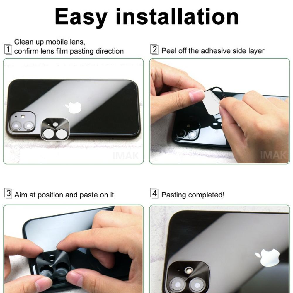 Für Samsung Galaxy S26 Ultra Plus 5G Glas IMAK Metal Armor Premium Kameraschutz