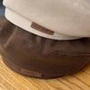 Outdoor Painter Hat Hat British French Hundred Leather Labeled Beret Women Autumn Winter