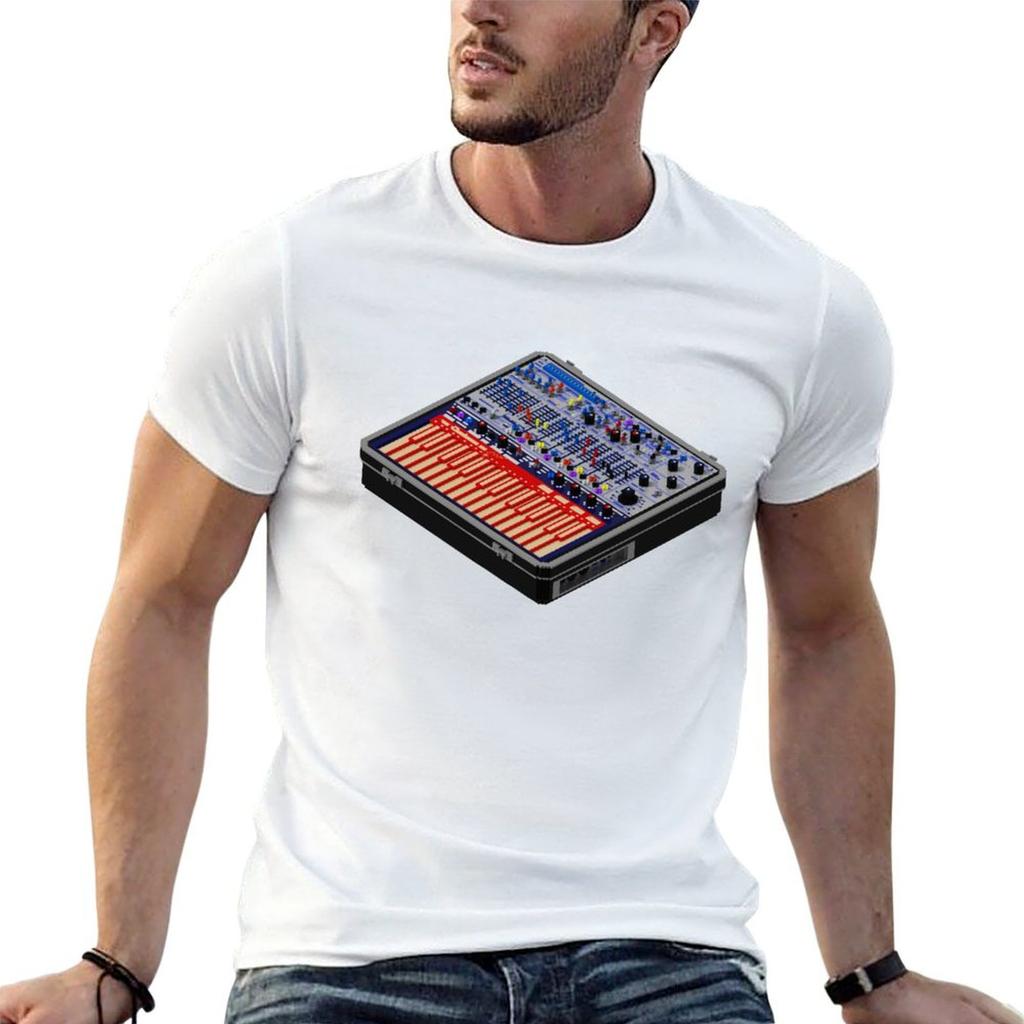 Iconic Synths - Music Easel T-Shirt t shirt for man man t shirt graphic t shirts for man cotton