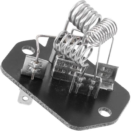 

HVAC Blower Motor Resistor Heater Replacement - Pack of 1 Black Silver Tone Stylish Design