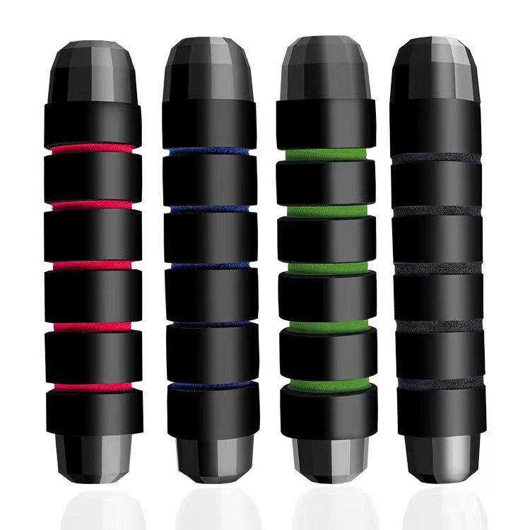 Adjustable Steel Wire Weighted Jump Rope with Double Bearings for Fitness, Weight Loss, and Junior High Training