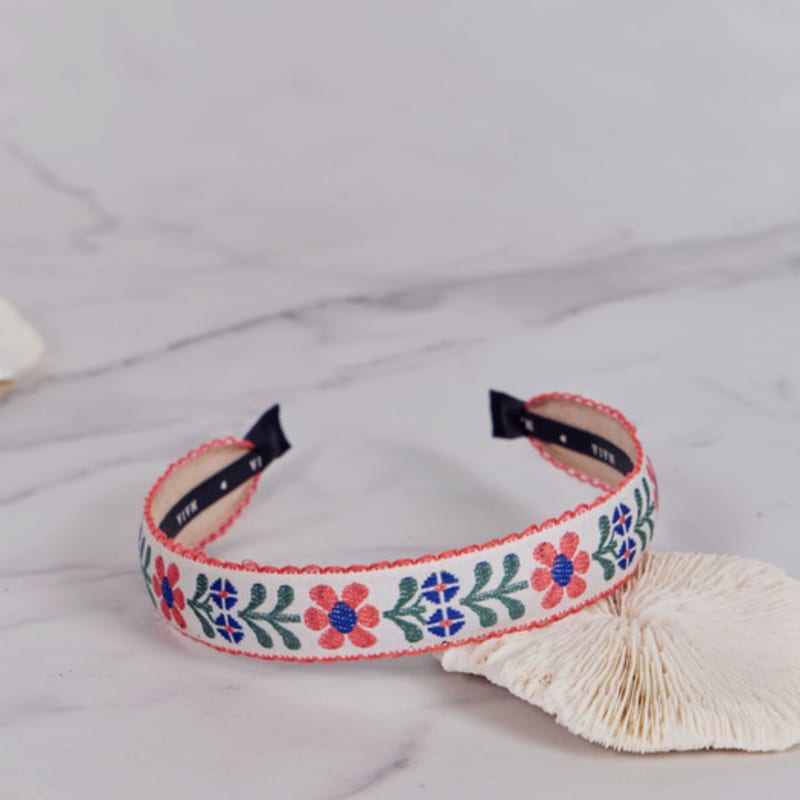 

MAIA Повязка на голову с цветами P - Оранжевая orange