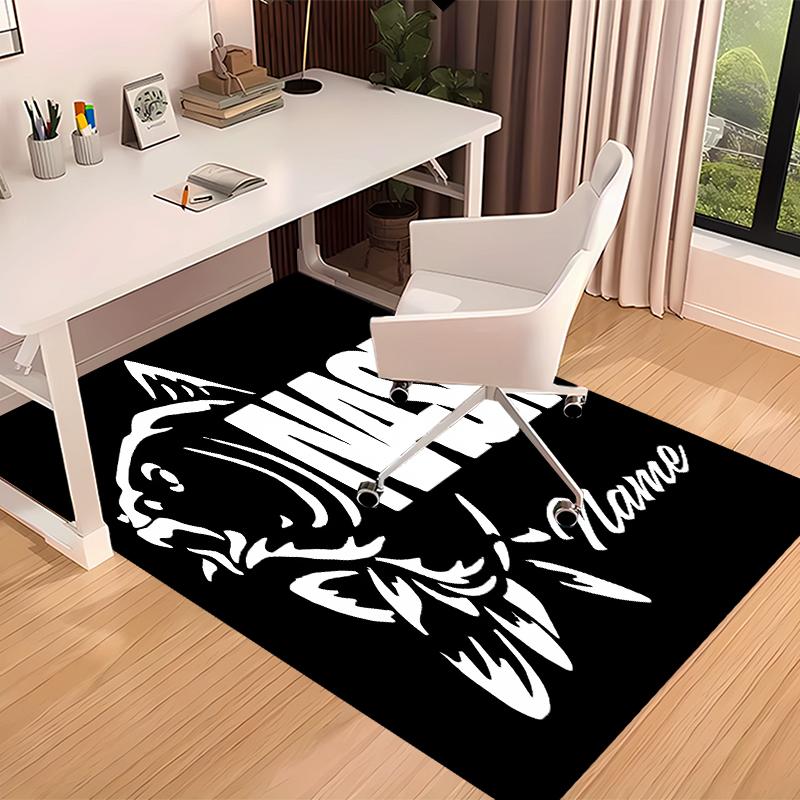 Custom personalization Nash logo Print Area Rug - Soft, Washable Non-Slip Indoor Mat,Living Room,Home&Office Decorative Rug