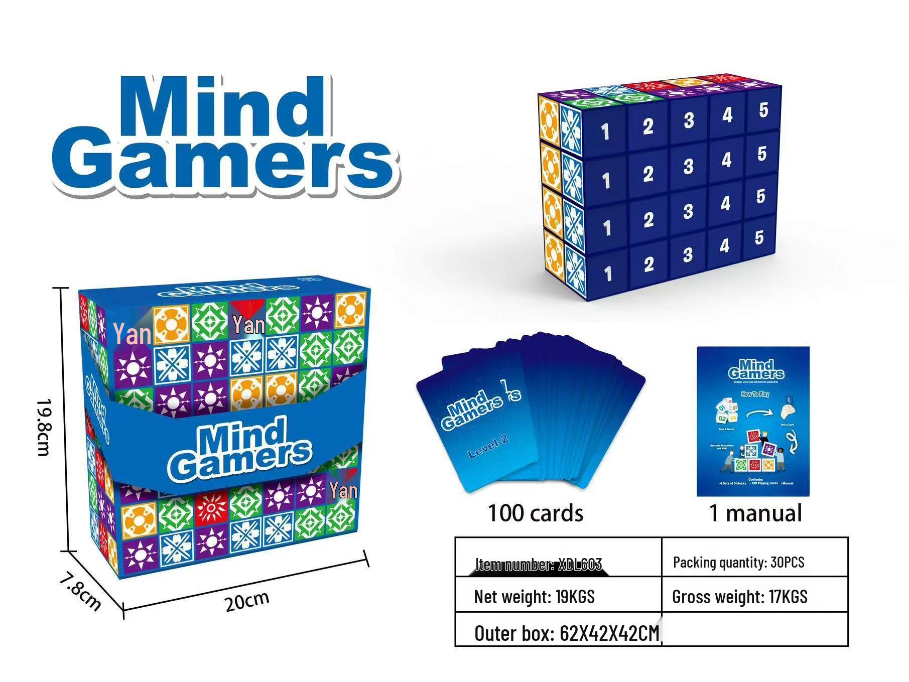

UZZLE Spatial Logic Board Game: Parent-Child Matching & Interaction