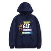 Game Printed Fortnite Sleep Eat Fortnite Repeat Casual Long Sleeve Cotton Hoodie
