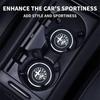 XCKPY1 Car Stickers For Alfa Romeo 1/2pcs Car Coaster Water Cup Slot Non-Slip Mat Pad Silicone For Alfa Romeo Giulietta GT 159 147 156