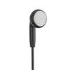 Earphone Single Side Earphone With Microphone for Smartphones Secure In Ear Design, Reinforced Cable, Wide  Use