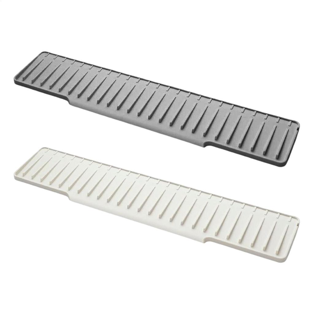 Kitchen Sink Faucet Mat Long Silicone Sink Faucet Mat Splash Guard for Absorbent Sink Countertop Protectors Mat Kitchen Gadgets