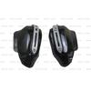 Fit For Universal Motorcycle Gloss "Black Hand Guard With Aluminum Support"