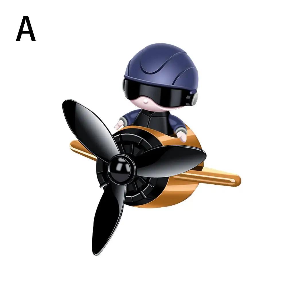 New Car Perfume Air Conditioner Air Outlet Aromatherapy Air Decoration Gift Astronaut Holiday Freshener Cartoon Odor Remove B2T4