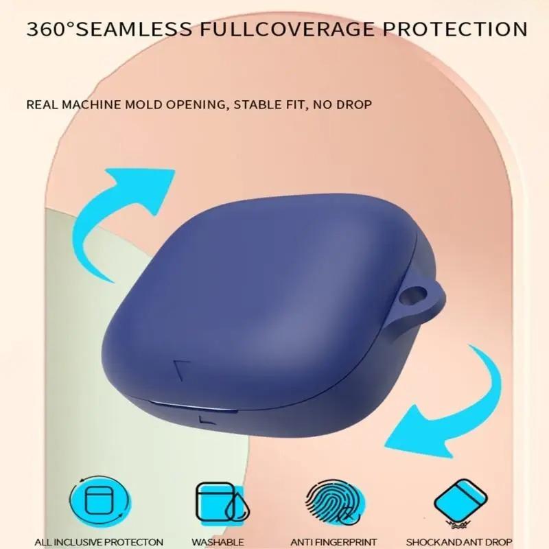Shockproof Silicone Protective Case for Soundcore Liberty Buds – Slim Cover for Wireless Earbuds Charging Case