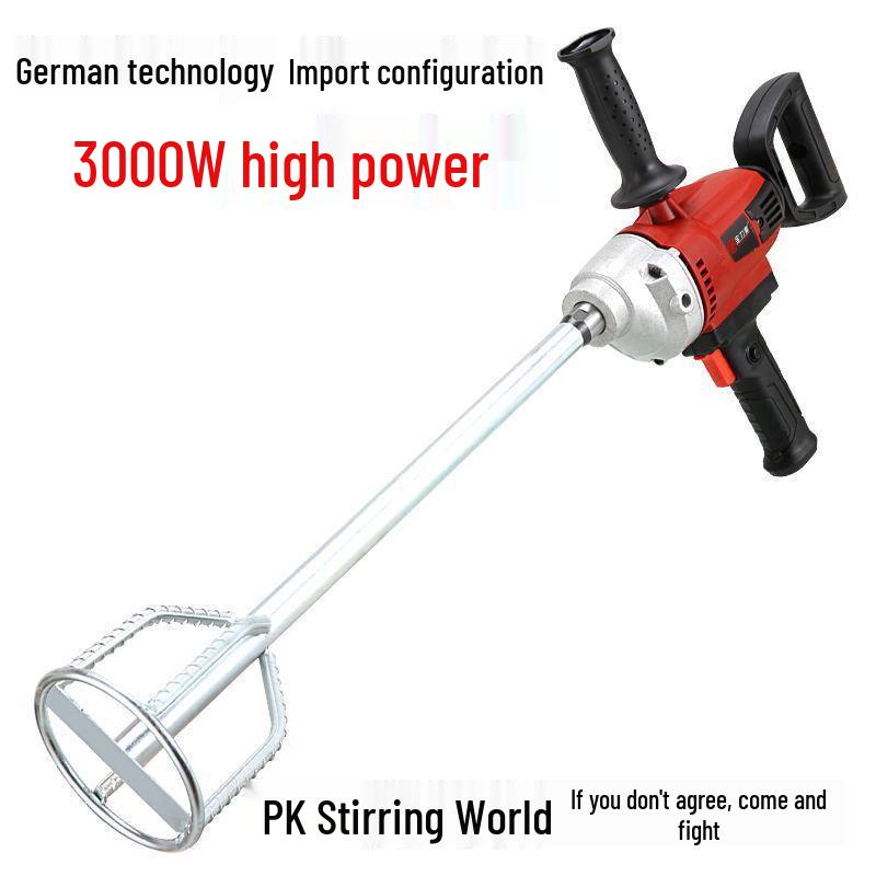 Multifunctional Industrial Mixer: Mortar, Cement, Paint, Putty & Water Drill
