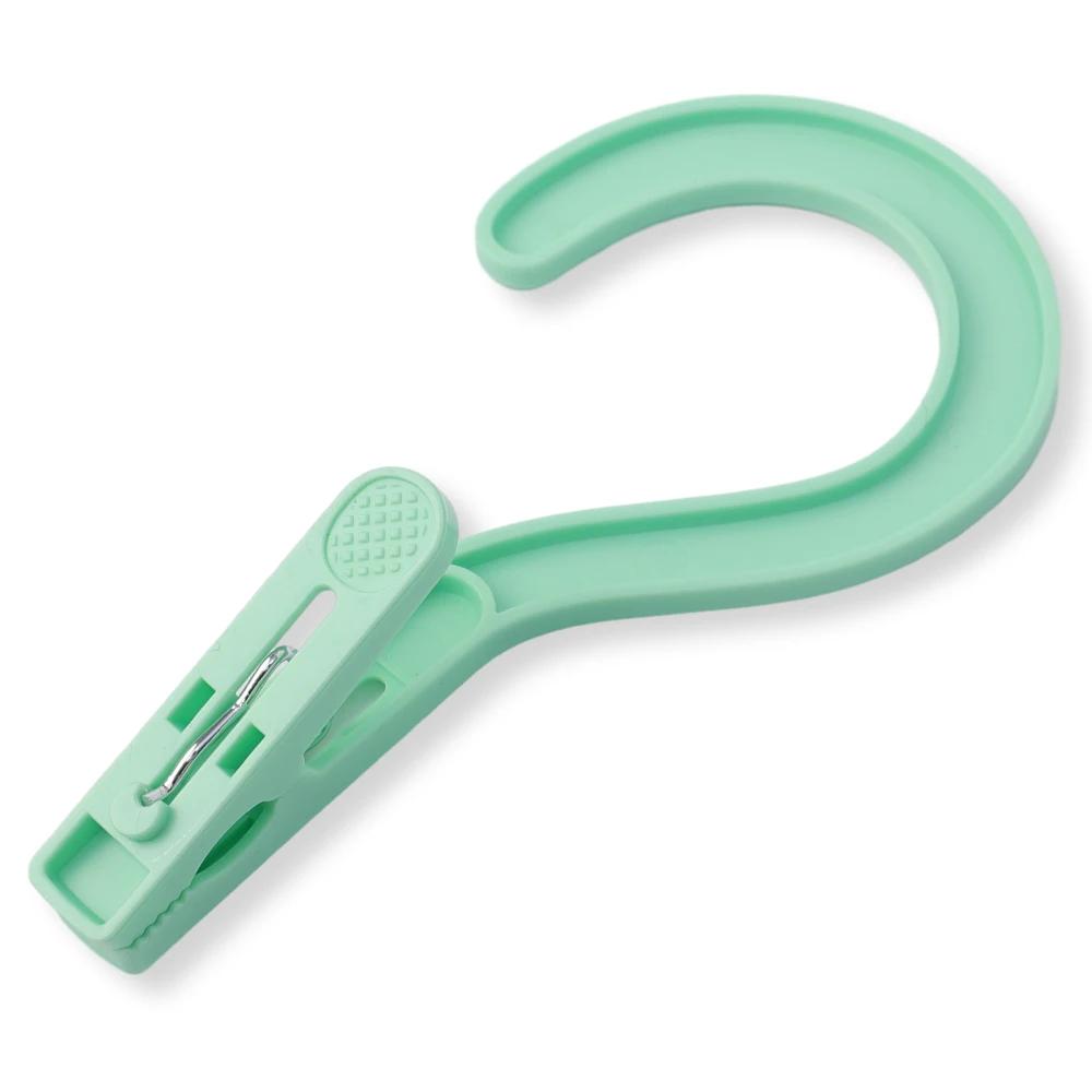 1-12PCS Clothes Pegs Windproof Anti-slip Drying Clip Travel Towels Hanger Laundry Clip Hanging Hooks Socks Clips Holder Peg