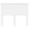 Headboard in White 120 cm Particleboard