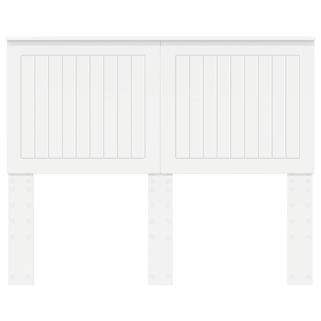 Headboard in White 120 cm Particleboard