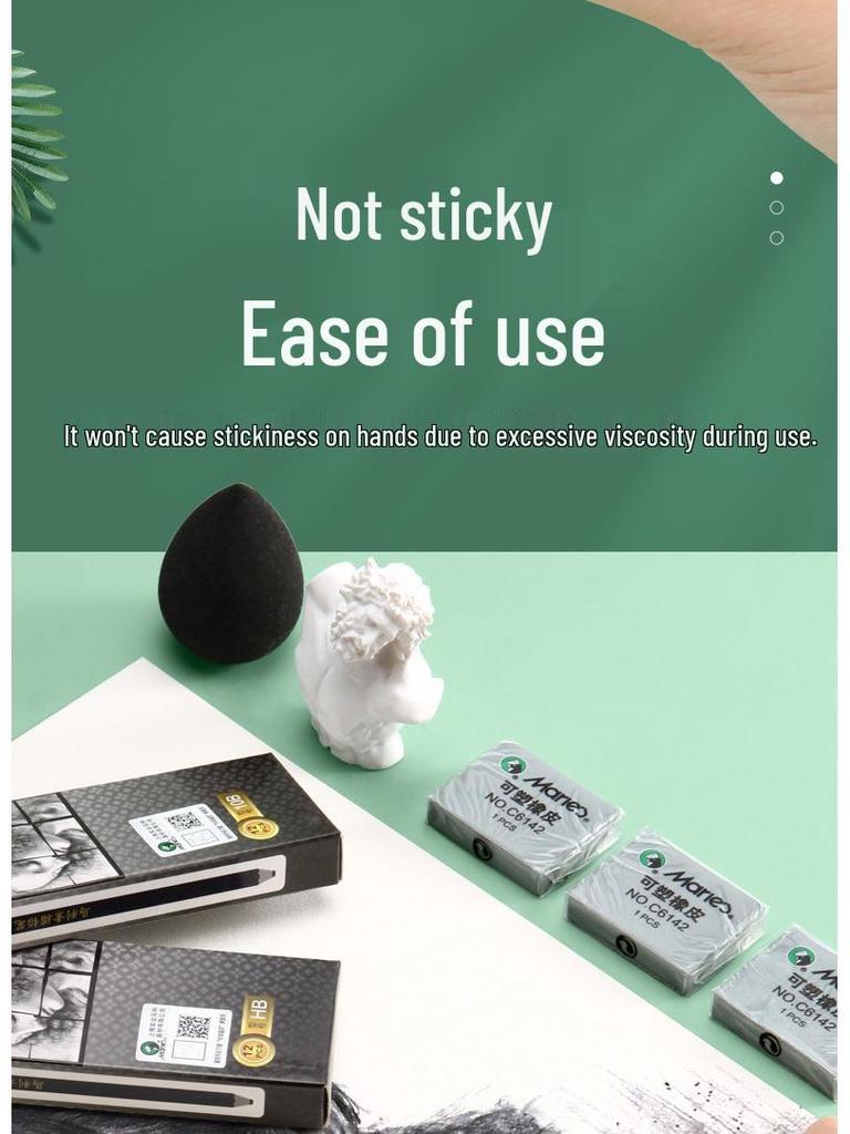 Marie Knetgummi für sauberes, krümelfreies Kunst- und Examensskizzieren