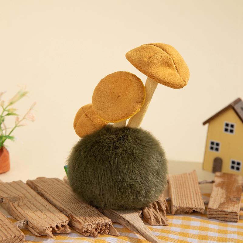 

Non-Toxic 14Cm Wild Mushrooms Plush Toys Soft Plush Stuffed Mushroom Desktop Ornament Fluffy Plant Cute Plush Gifts For Baby Children 14cm