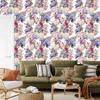 English Roses Peonies Wallpaper for Living Room and Bedroom 50x1000
