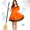 Bendable Stick Animated Dancing Witch Broom Glowing Halloween Party Broom Prop  Indoor