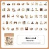 Waterproof Transparent Stickers: Plant & Flower DIY Decoration for Water Bottles & Journals