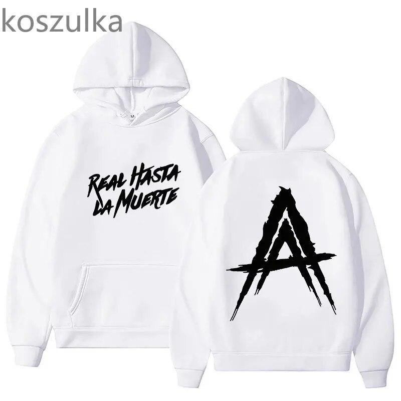 

2023 Anuel AA Album Real Hasta La Muerte Hoodies Unisex/ Women Hip Hop Hoodie Winter Tops Long Sleeve Harajuku Sudaderas Spring Aut