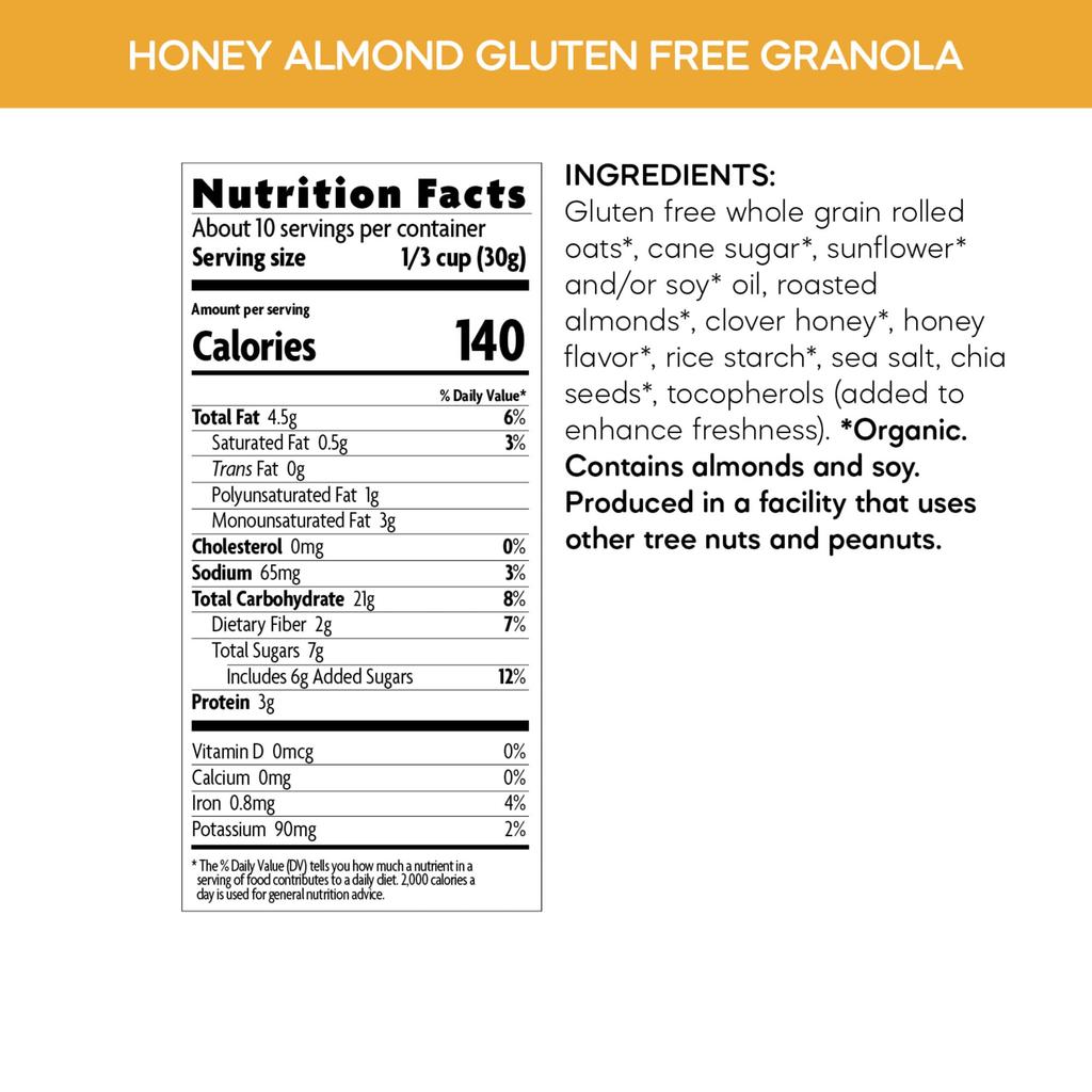 Nature's Path Organic Honey Almond Granola