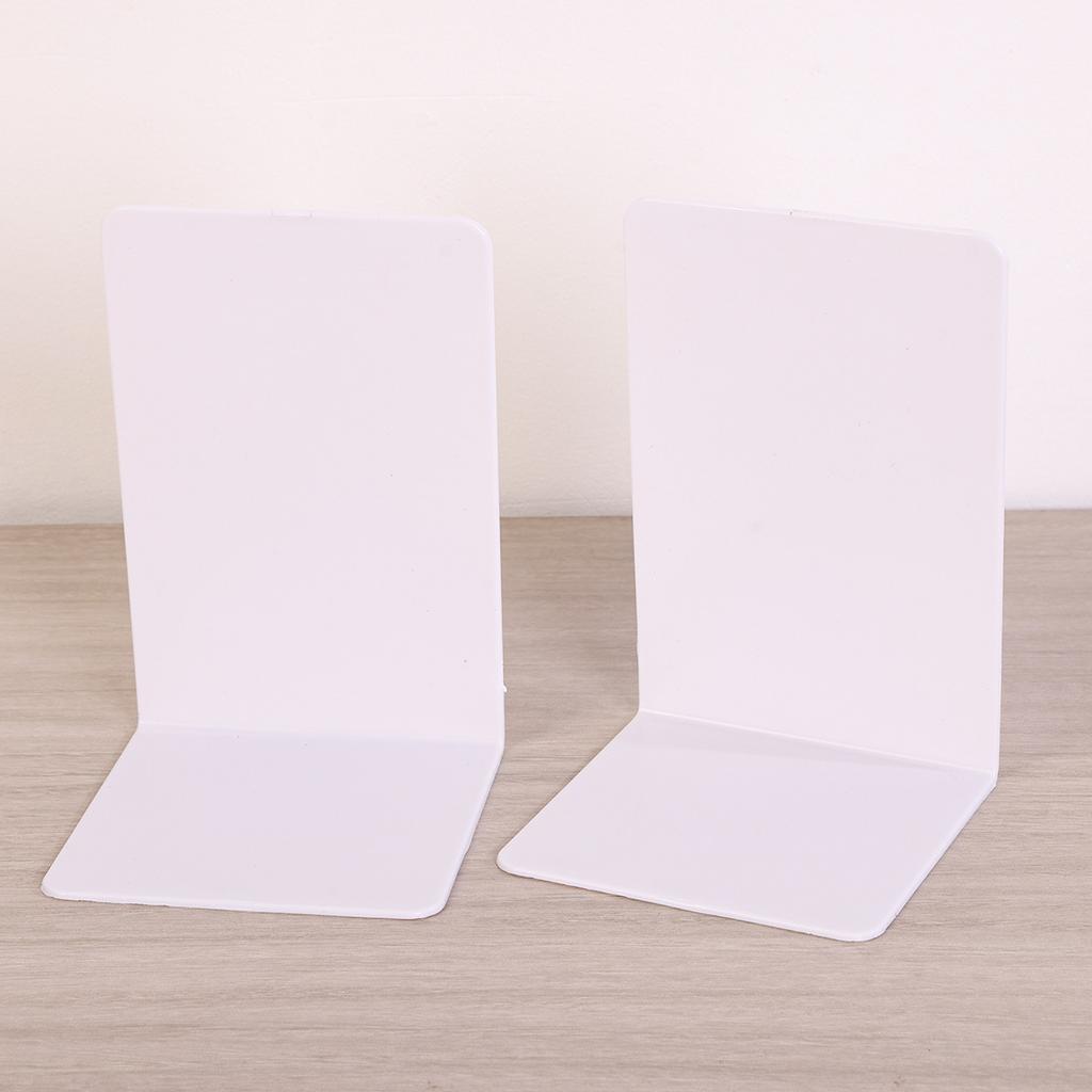 L-shaped Thick Transparent Acrylic Book Stand Student Book Storage Partition Bookshelf Desktop Sorting Classifier Newspaper Library Display Rack