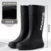 Men's Waterproof Fishing Boots High Top Non-Slip Rubber Rain Boots Lightweight Kitchen Work Sho