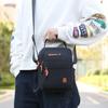Multi-pockets Men's Business Bag Large Capacity Canvas Crossbody Bag Men's Shoulder Bag  Male