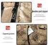Men's Camouflage Winter Work Jacket - Thick, Warm, Loose-Fit Cotton Coat for Outdoor Labor Protection