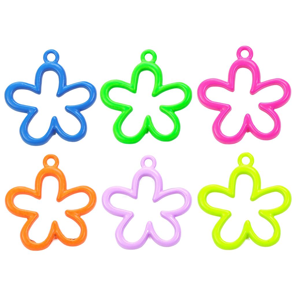 Exquisite Alloy Flower Pendant DIY Charm Jewelry Pendants for DIY Bracelet Necklace Jewelry Making Findings Accessories