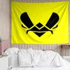 logo Team Vitality Tapestry for Bedroom Aesthetic Classroom Tapestries Wall Hanging for Living Room Dorm Office,Ideal Creative Gift