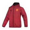 Printed Hooded Windbreaker Jacket Unisex Jackets Red AC4299